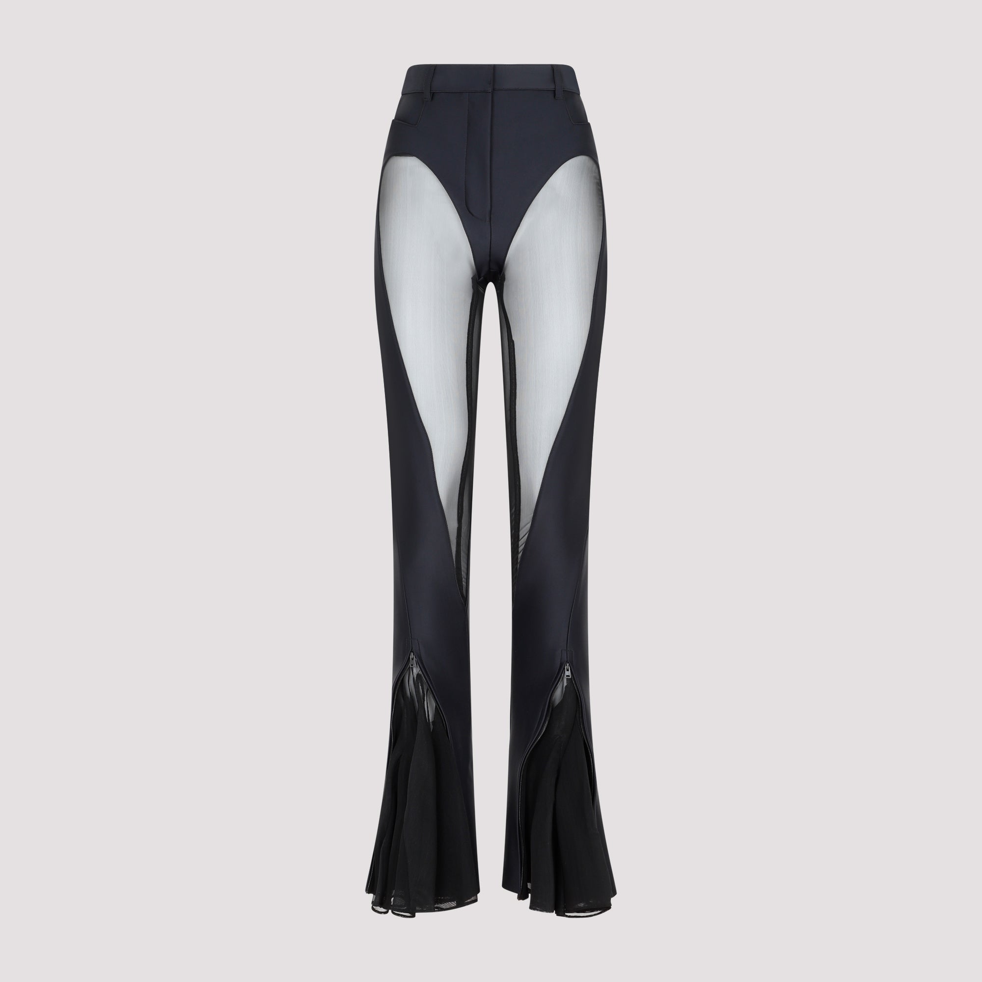 MUGLER-OUTLET-SALE-Leggings SCHWARZ-ARCHIVIST