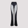 MUGLER-OUTLET-SALE-Leggings SCHWARZ-ARCHIVIST