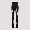 MUGLER-OUTLET-SALE-Leggings SCHWARZ-ARCHIVIST