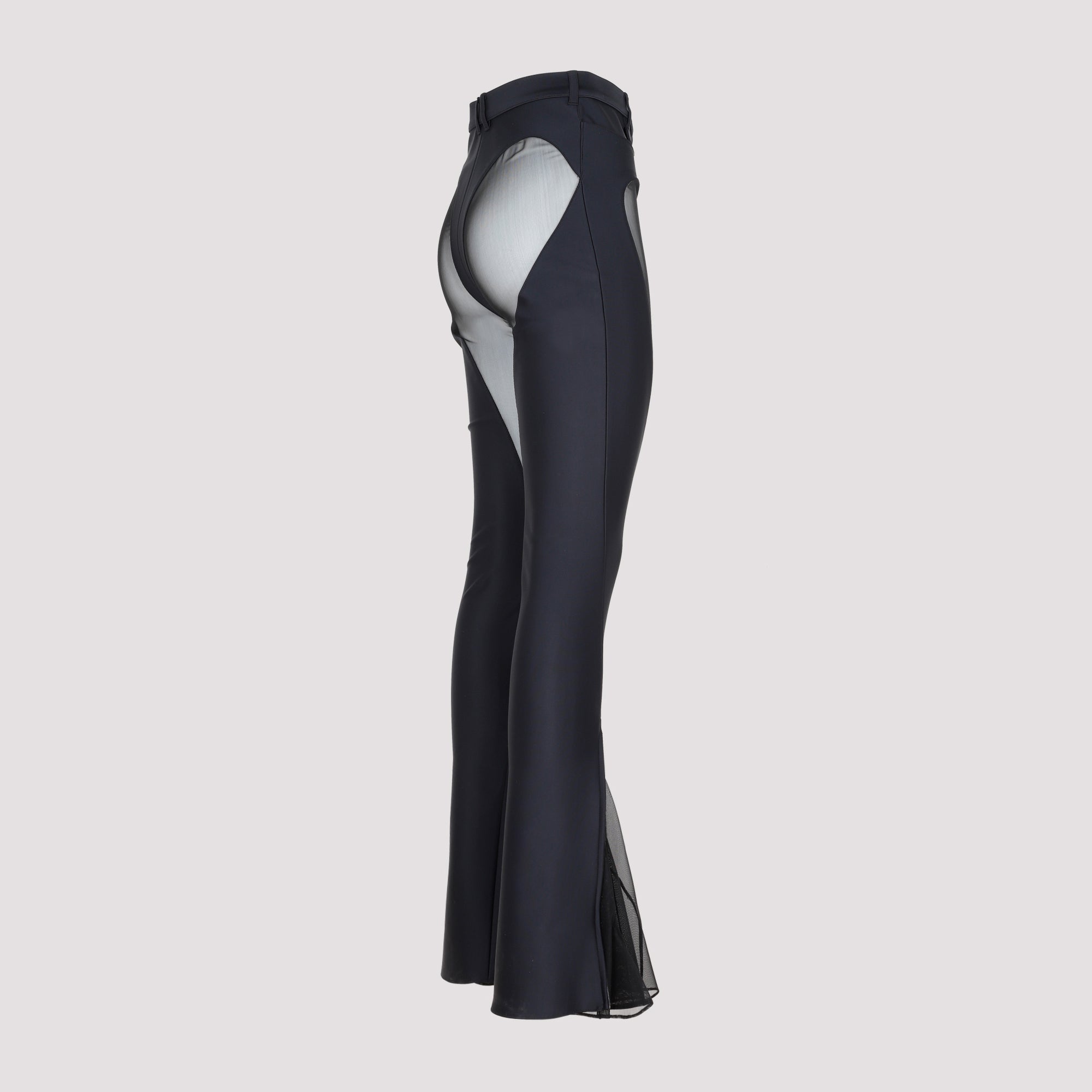 MUGLER-OUTLET-SALE-Leggings SCHWARZ-ARCHIVIST