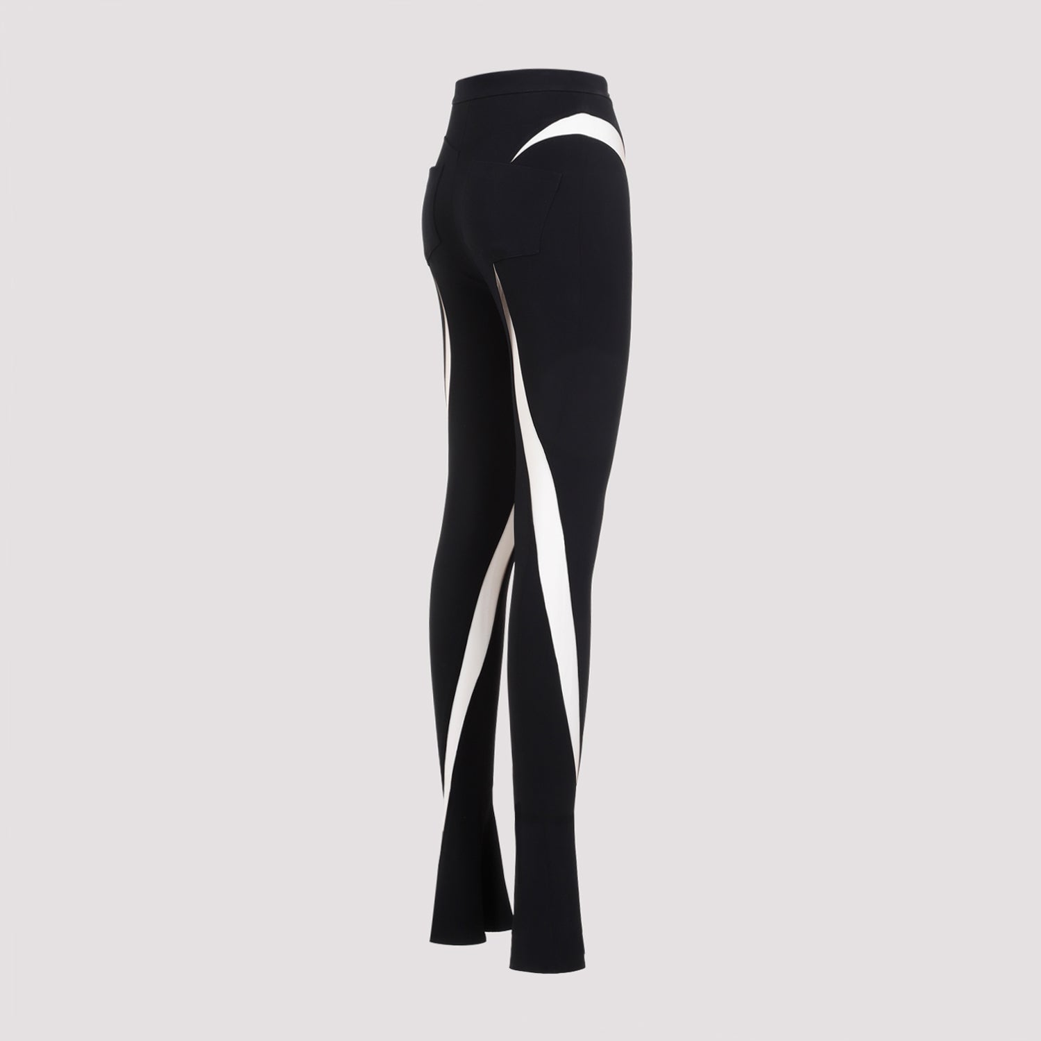 MUGLER-OUTLET-SALE-Leggings SCHWARZ-ARCHIVIST