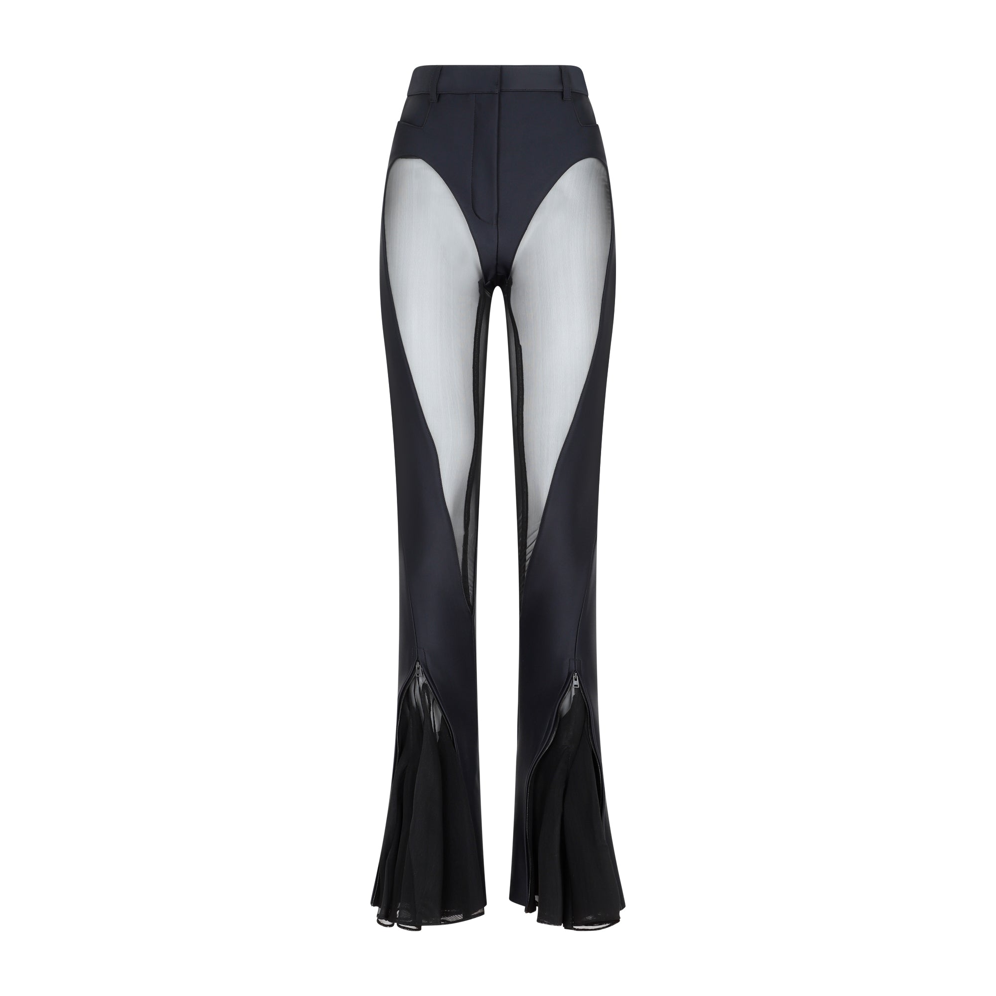 MUGLER-OUTLET-SALE-Leggings SCHWARZ-ARCHIVIST