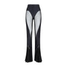 MUGLER-OUTLET-SALE-Leggings SCHWARZ-ARCHIVIST