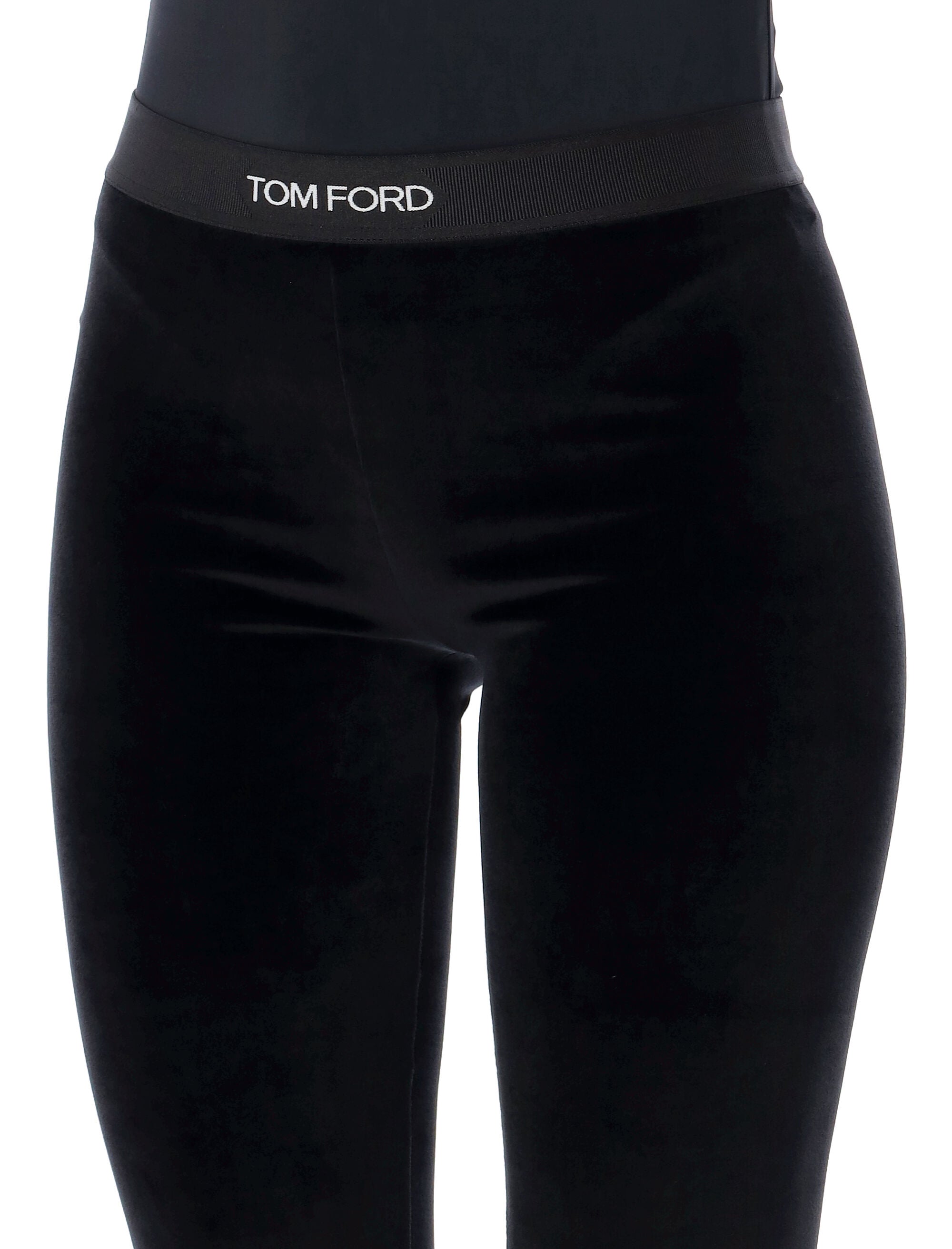 TOM FORD-OUTLET-SALE-Leggings SCHWARZ-ARCHIVIST