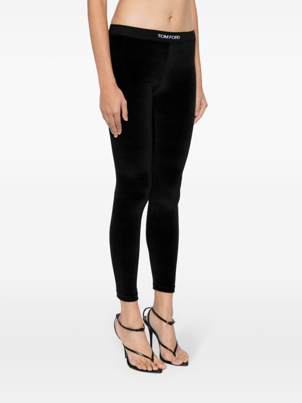 Tom Ford-OUTLET-SALE-Leggings SCHWARZ-ARCHIVIST