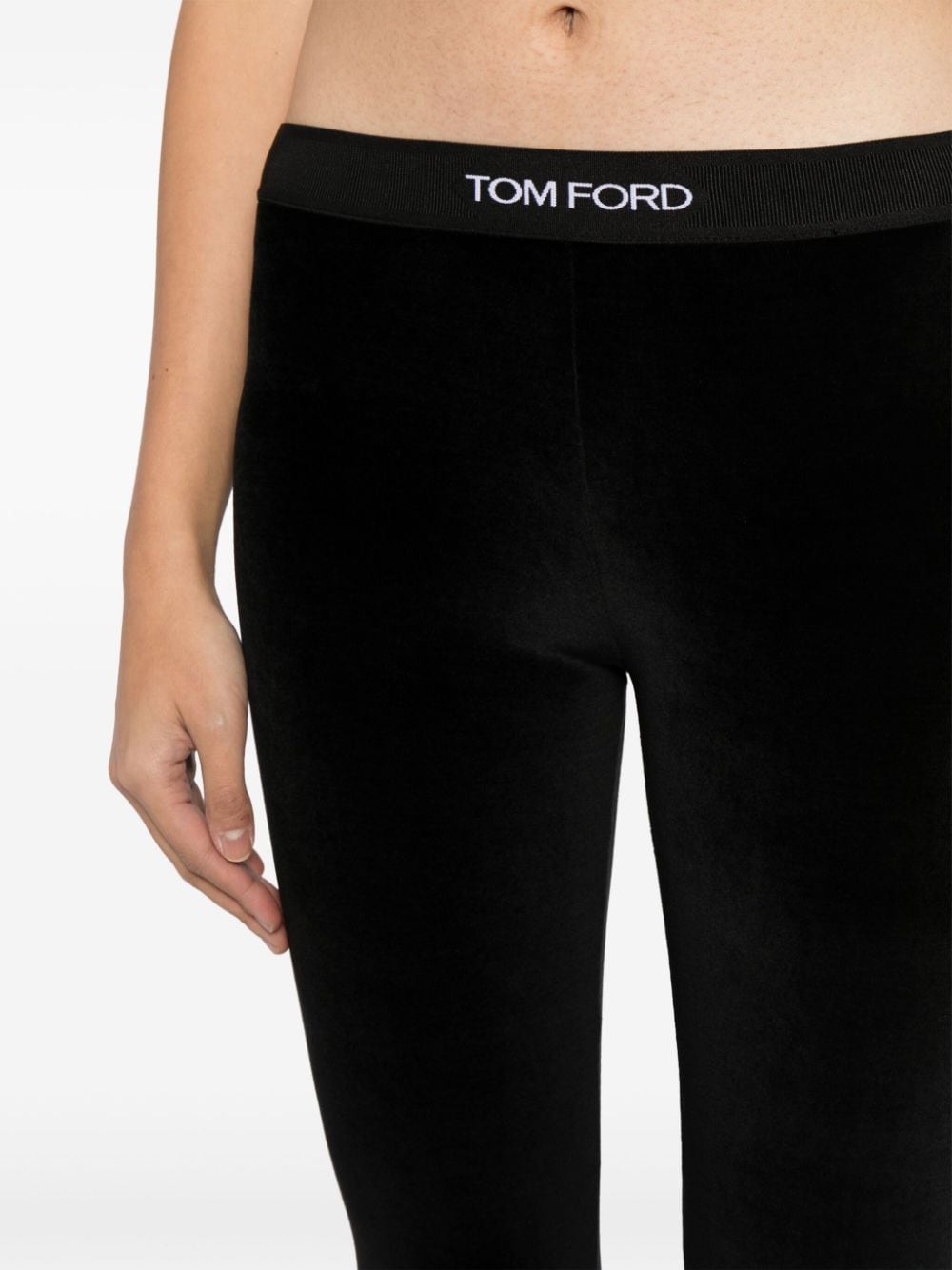 Tom Ford-OUTLET-SALE-Leggings SCHWARZ-ARCHIVIST