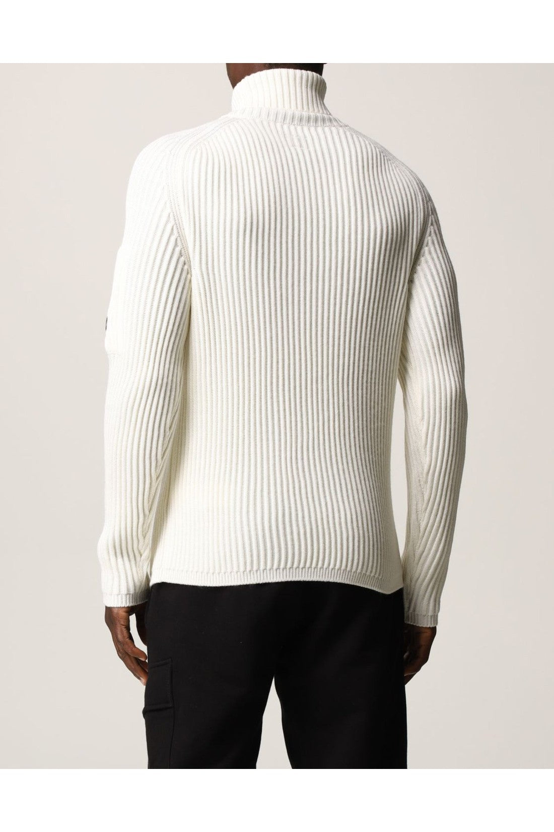 C.P. Company-OUTLET-SALE-Lens Logo Turtleneck Sweater-ARCHIVIST