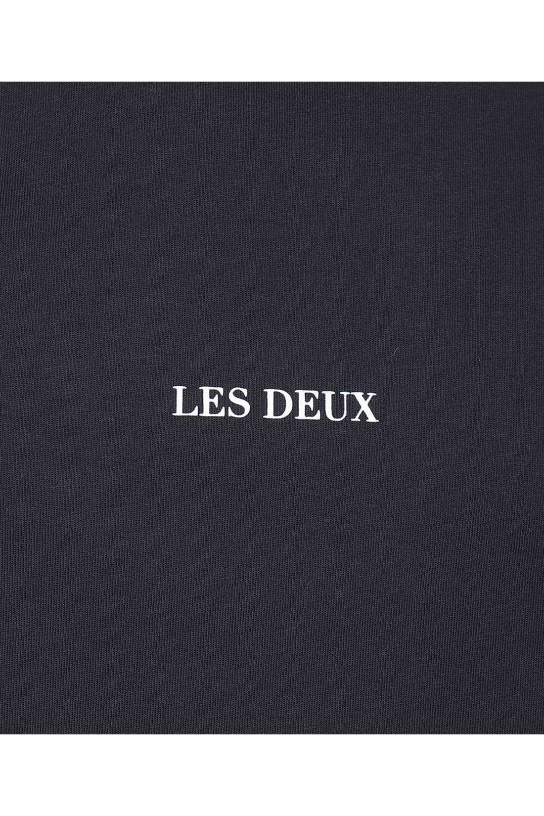 Les Deux-OUTLET-SALE-Lens cotton crew-neck T-shirt-ARCHIVIST
