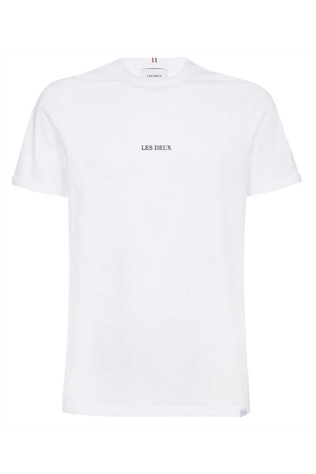 Les Deux-OUTLET-SALE-Lens logo cotton t-shirt-ARCHIVIST