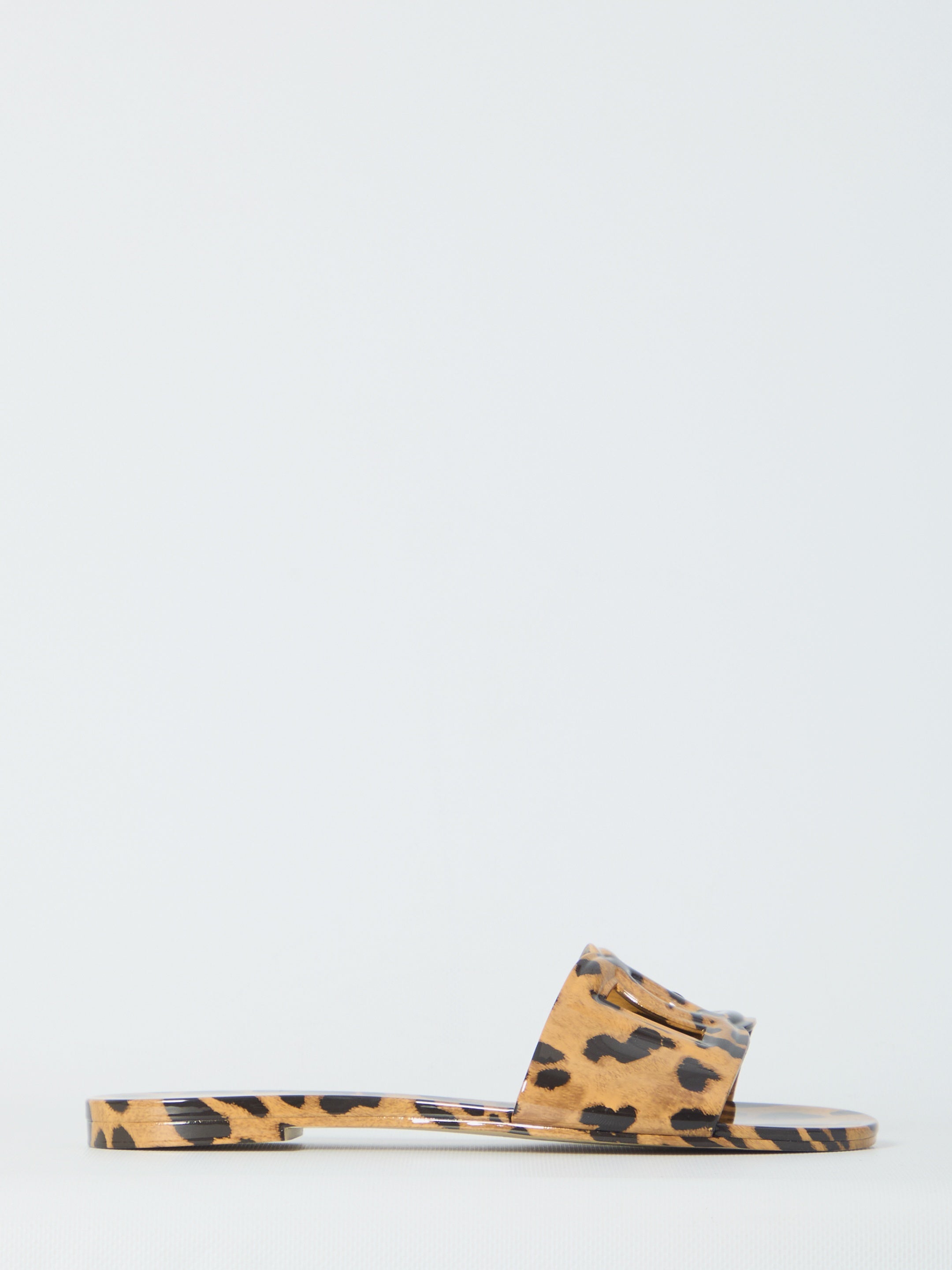 Dolce & Gabbana-OUTLET-SALE-Leo beachwear slides-ARCHIVIST