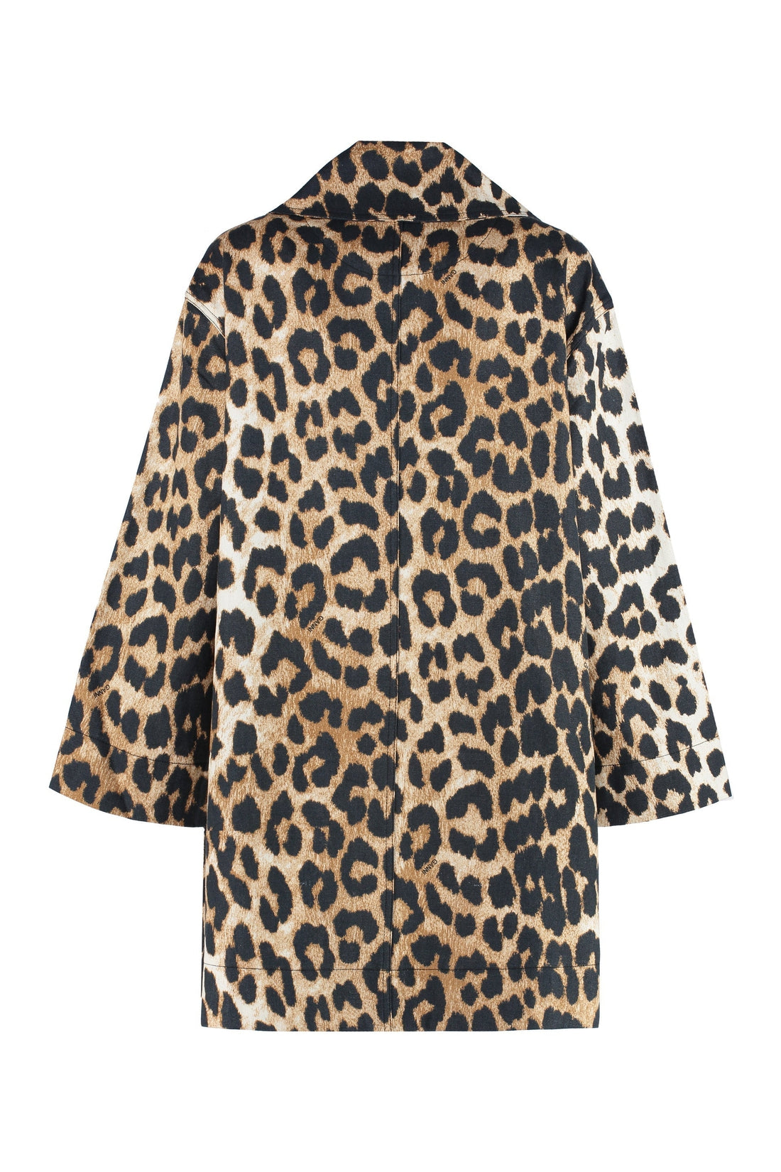 GANNI-OUTLET-SALE-Leopard print jacket-ARCHIVIST