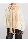 Nanushka-OUTLET-SALE-Levi Logo Fluffy Knit Scarf-ARCHIVIST