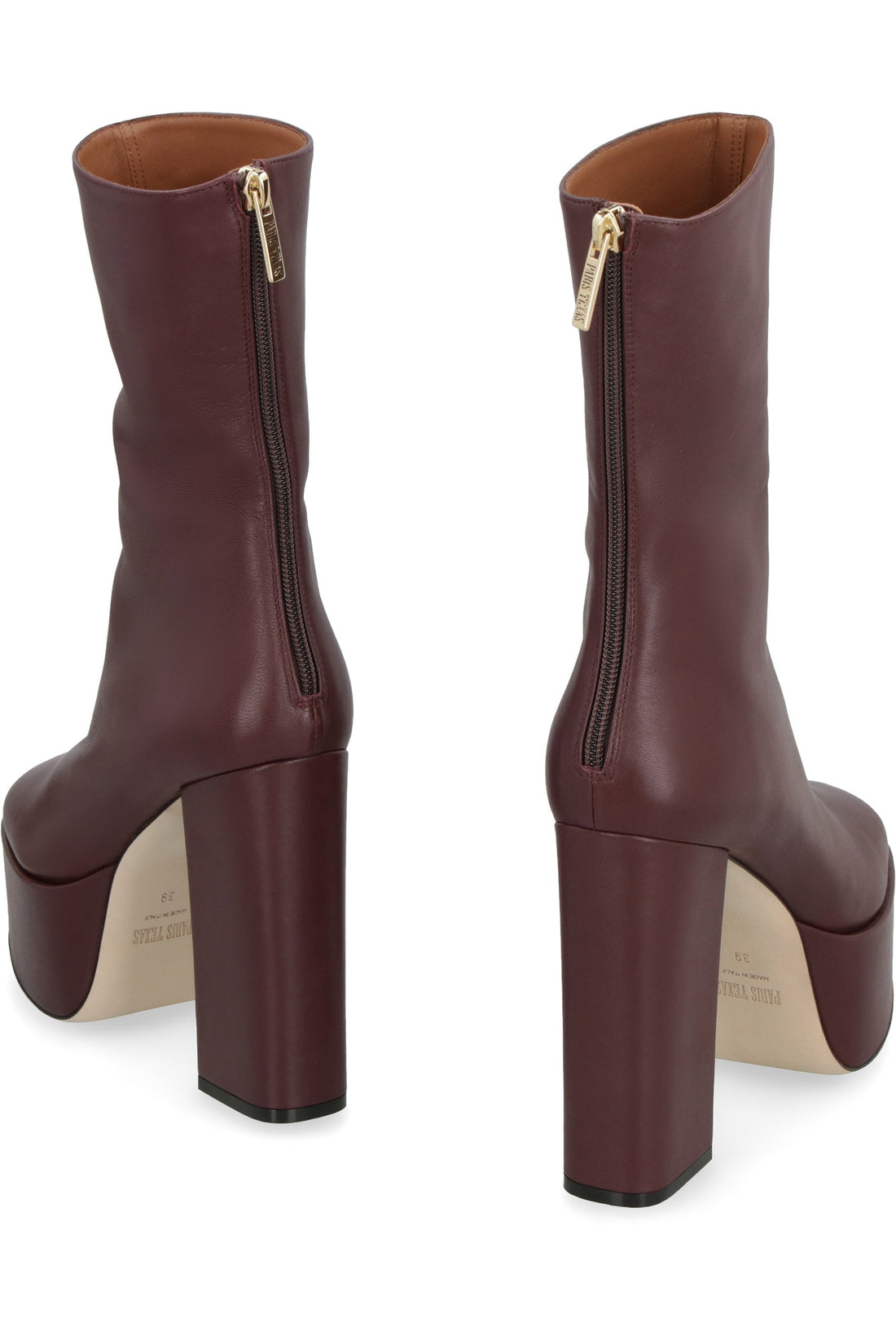 Paris Texas-OUTLET-SALE-Lexy leather ankle boots-ARCHIVIST
