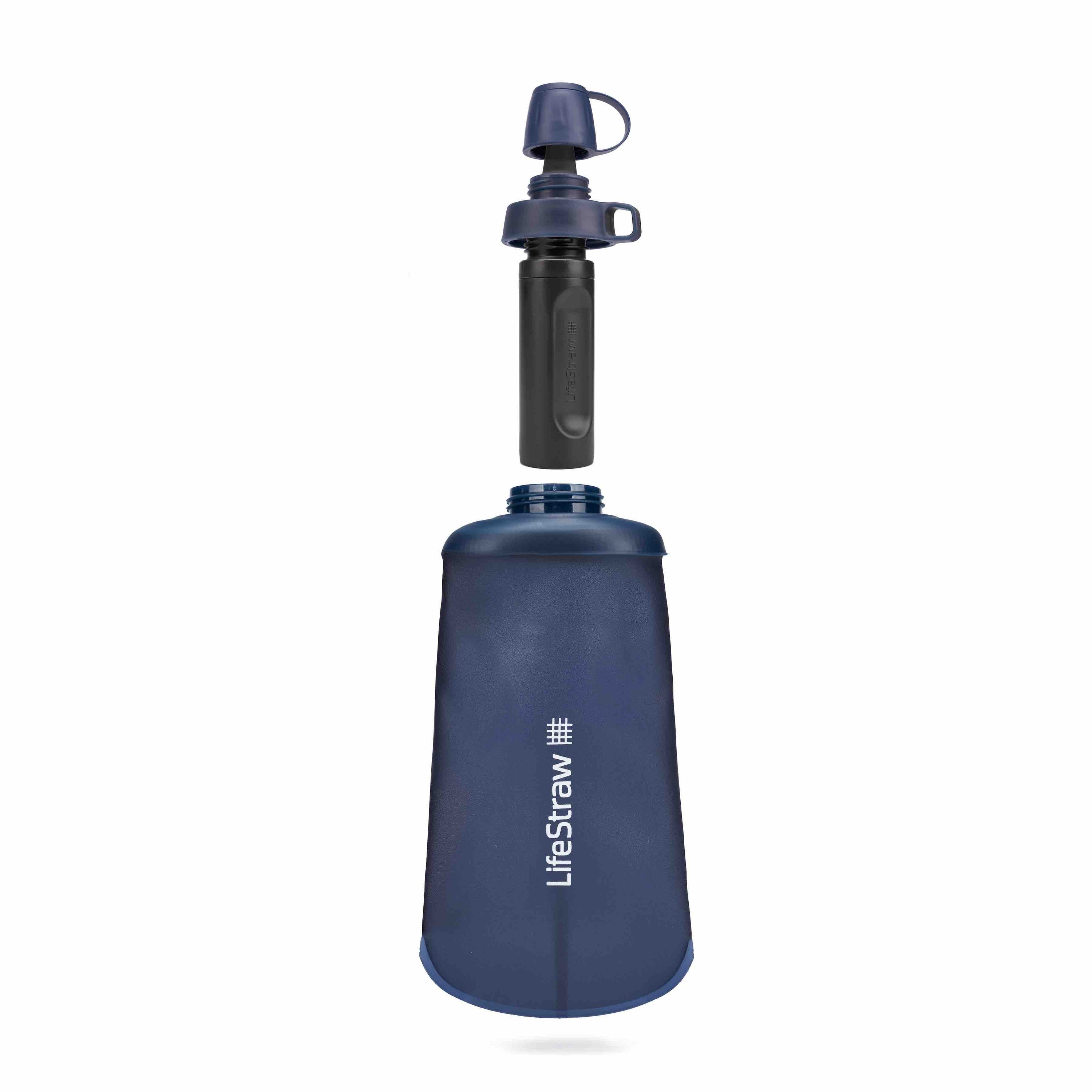 Asdec Life-LifeStraw Peak Squeeze Bottle 650ml (blue)-LifeStraw-Black-Deal-Outlet-by-ARCHIVIST