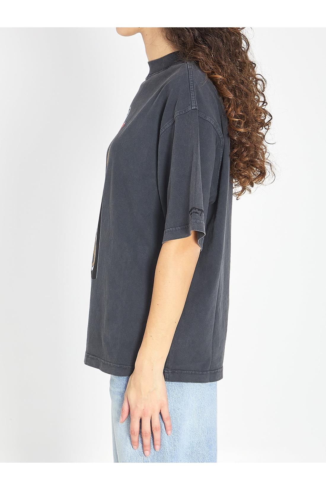 Alexander Wang-OUTLET-SALE-Lighter Graphic T-shirt-ARCHIVIST