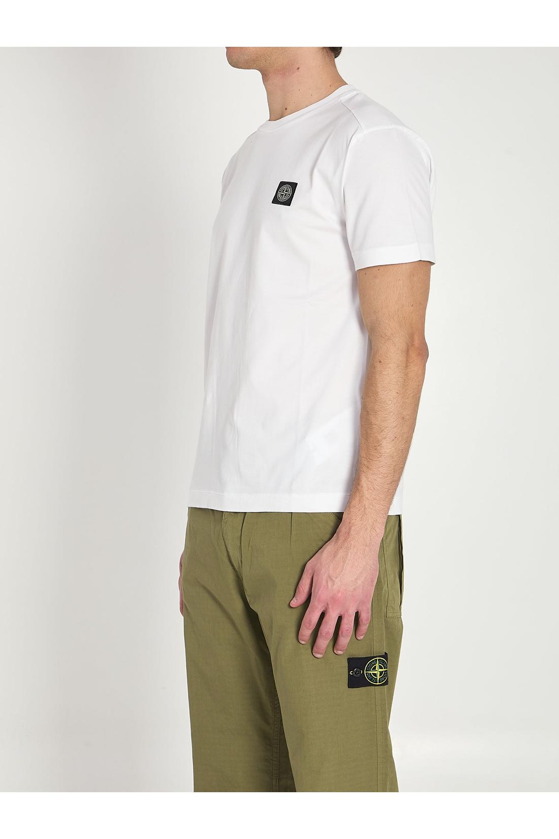 Stone island-OUTLET-SALE-Lightweight cotton t-shirt-ARCHIVIST