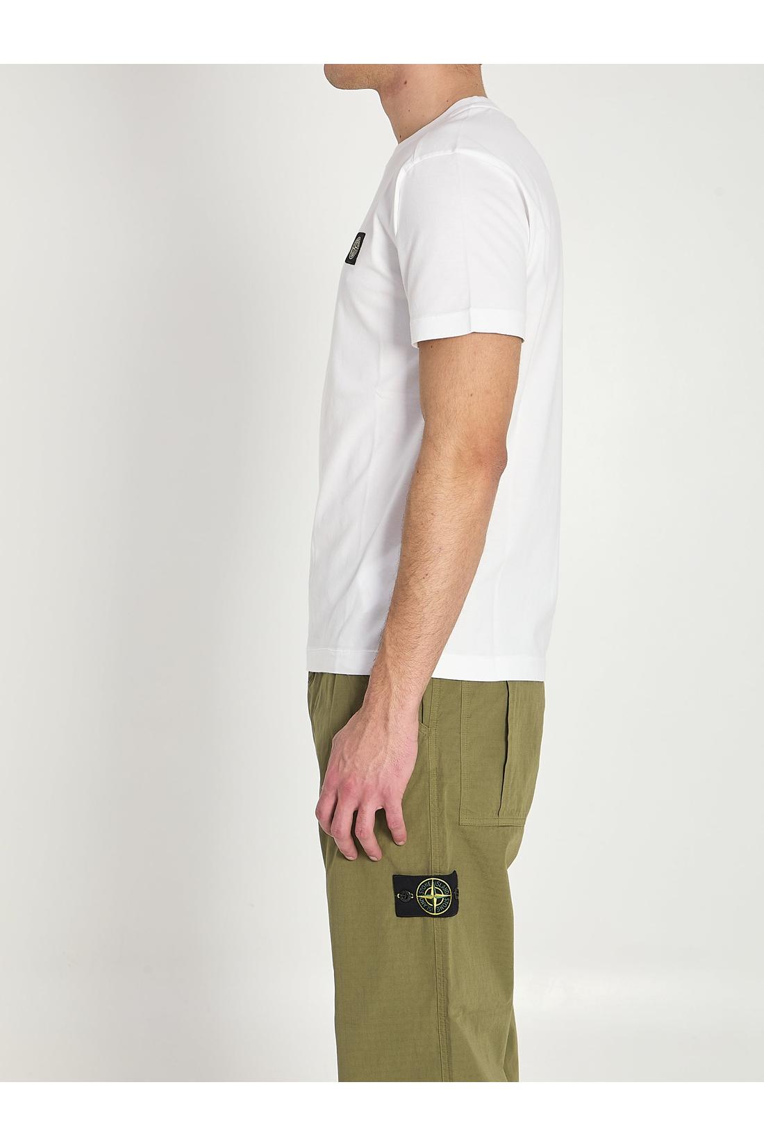 Stone island-OUTLET-SALE-Lightweight cotton t-shirt-ARCHIVIST