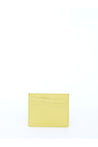 MAISON MARGIELA-OUTLET-SALE-Lime leather cardholder-ARCHIVIST