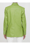 SALVATORE SANTORO-OUTLET-SALE-Lime leather jacket-ARCHIVIST