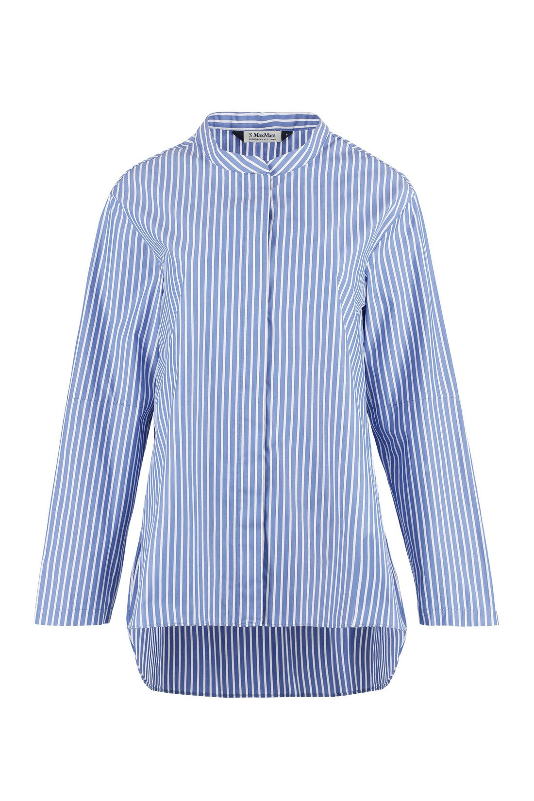 S MAX MARA-OUTLET-SALE-Linda striped cotton shirt-ARCHIVIST