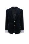 GUCCI-OUTLET-SALE-Lined stretch velvet blazer-ARCHIVIST