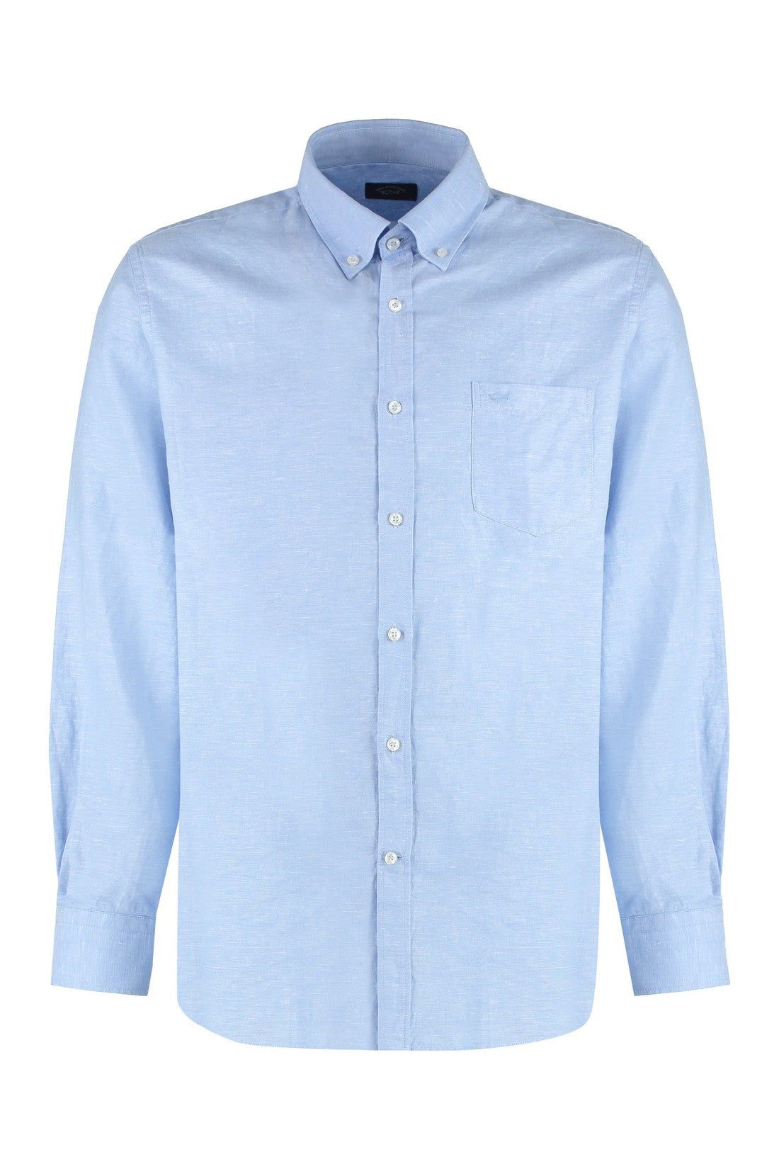 Piralo-OUTLET-SALE-Linen and cotton shirt-ARCHIVIST