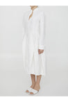 BOTTEGA VENETA-OUTLET-SALE-Linen and viscose dress-ARCHIVIST