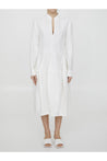 BOTTEGA VENETA-OUTLET-SALE-Linen and viscose dress-ARCHIVIST