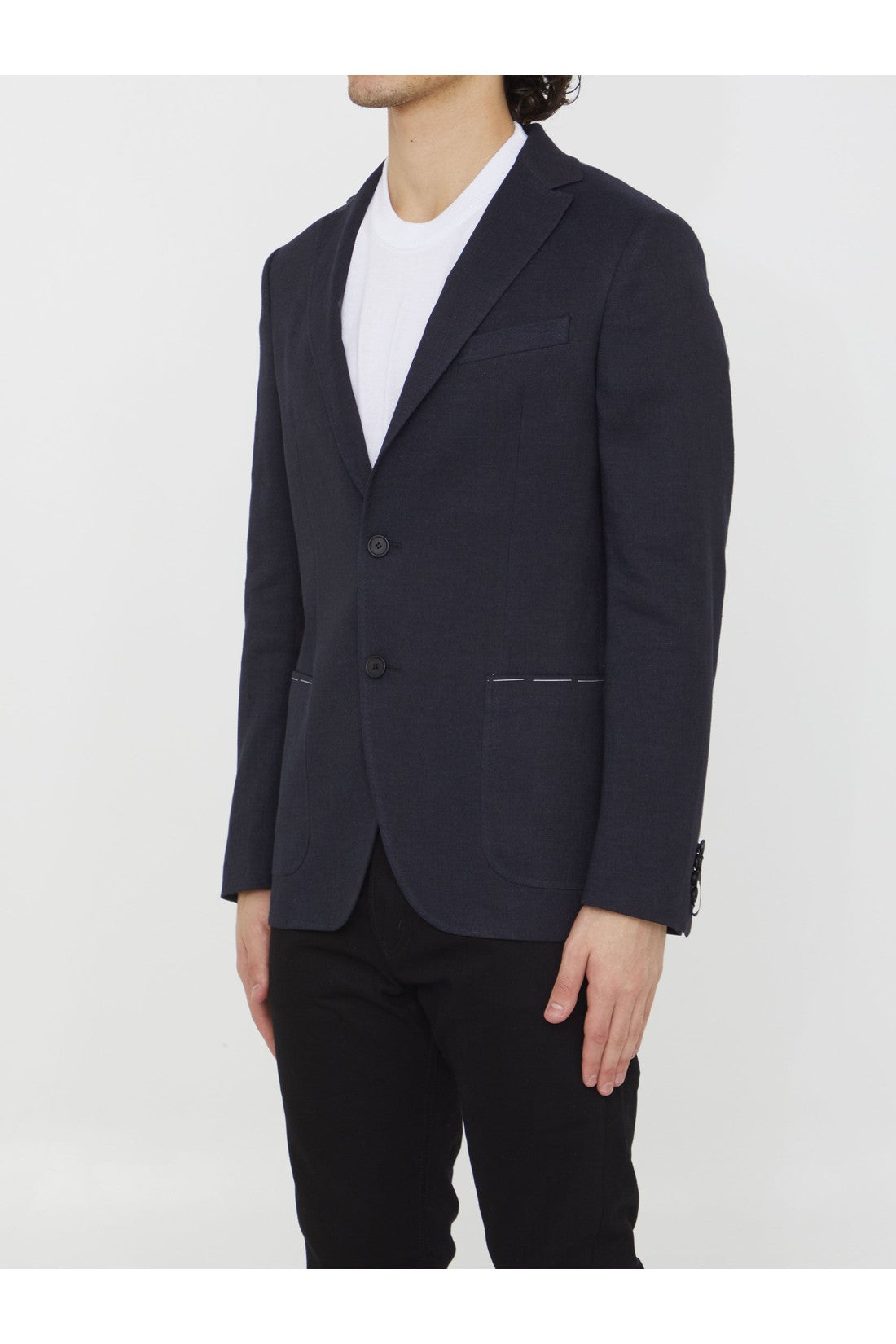 TONELLO-OUTLET-SALE-Linen and viscose jacket-ARCHIVIST