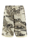 Stone Island Shadow Project-OUTLET-SALE-Linen bermuda-shorts-ARCHIVIST