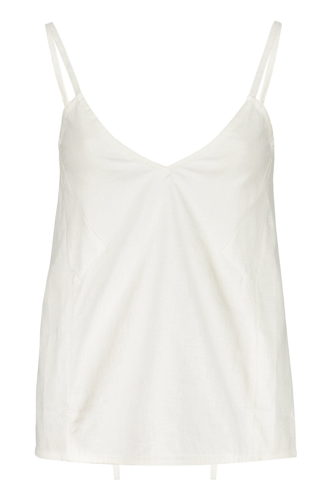 AMBUSH-OUTLET-SALE-Linen blend tank top-ARCHIVIST