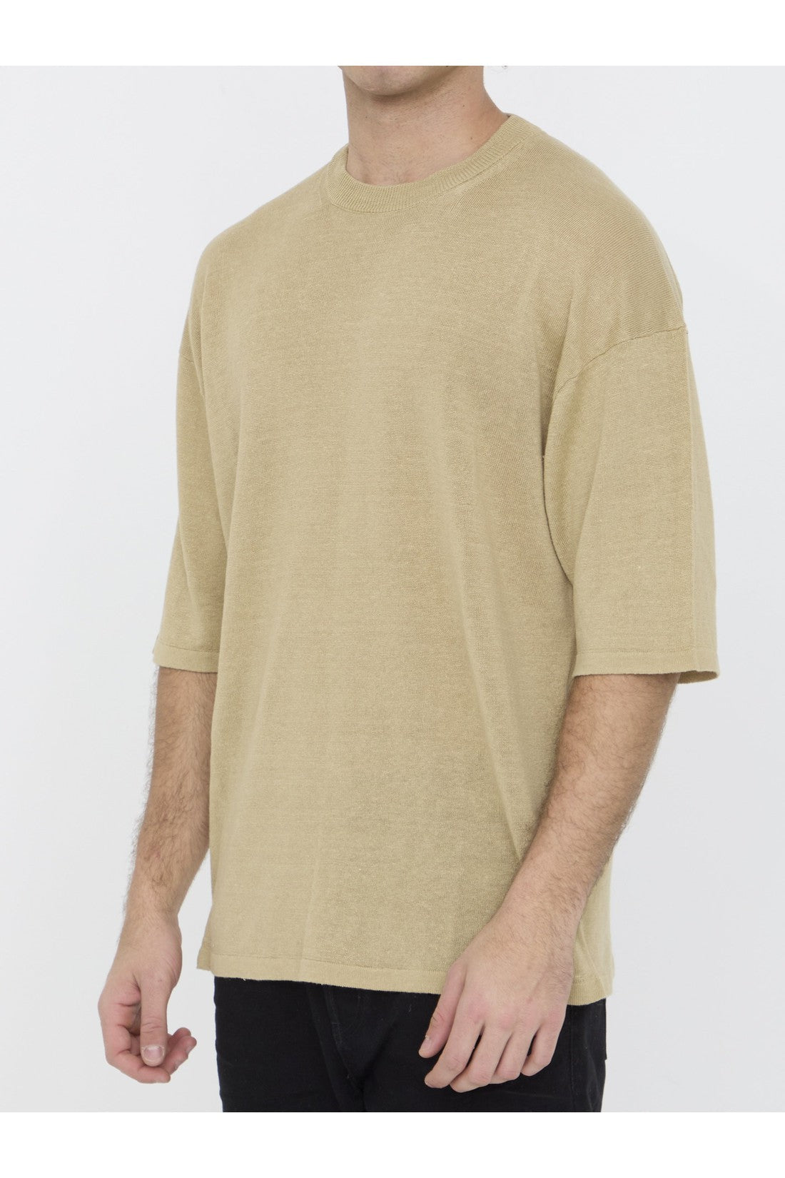 ROBERTO COLLINA-OUTLET-SALE-Linen jumper-ARCHIVIST