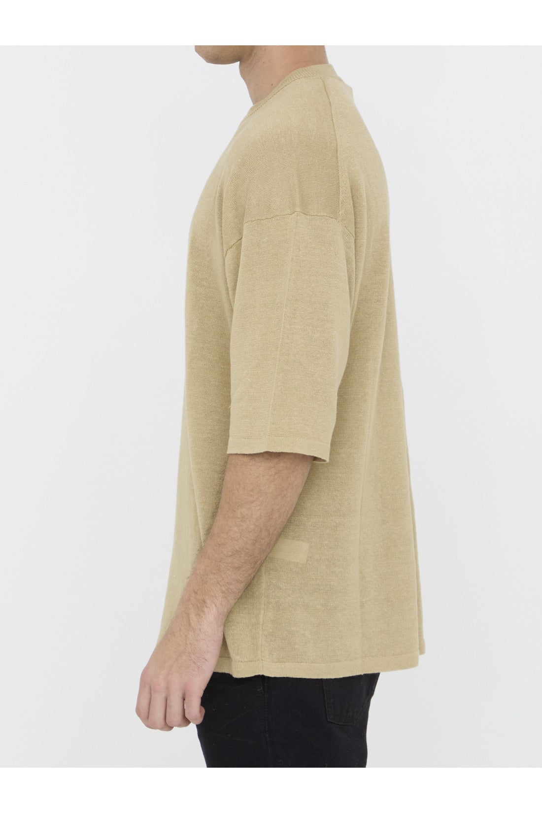 ROBERTO COLLINA-OUTLET-SALE-Linen jumper-ARCHIVIST