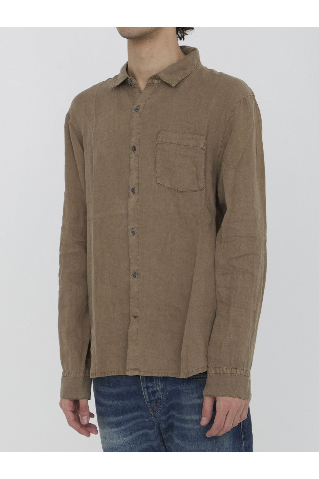 James Perse-OUTLET-SALE-Linen shirt-ARCHIVIST