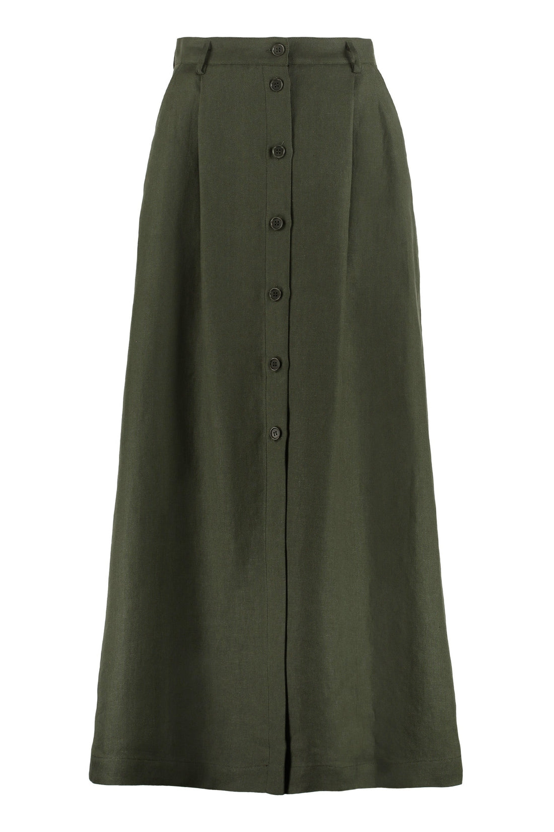 Parosh-OUTLET-SALE-Linen skirt-ARCHIVIST