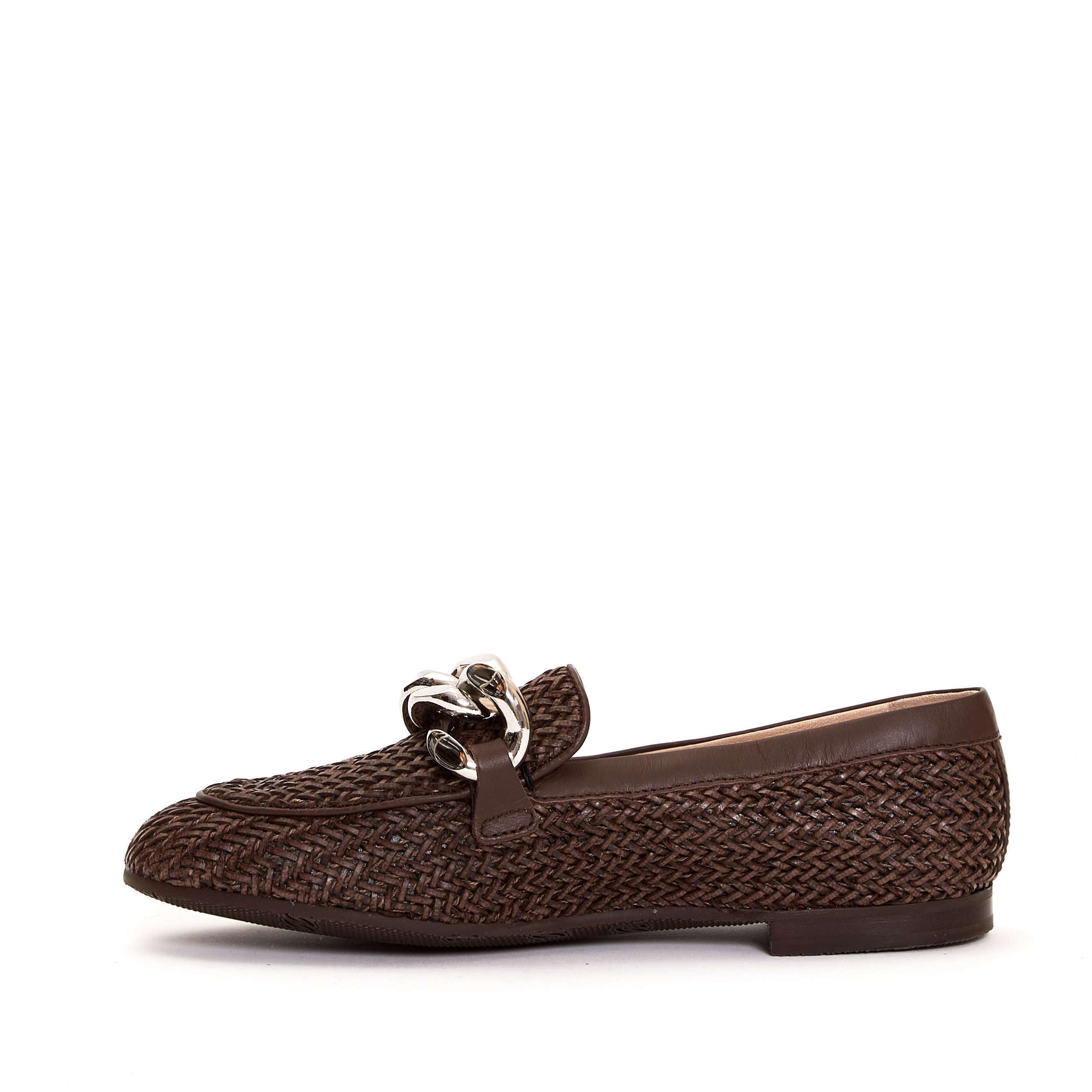 CASADEI-OUTLET-SALE-Loafer BRAUN-ARCHIVIST