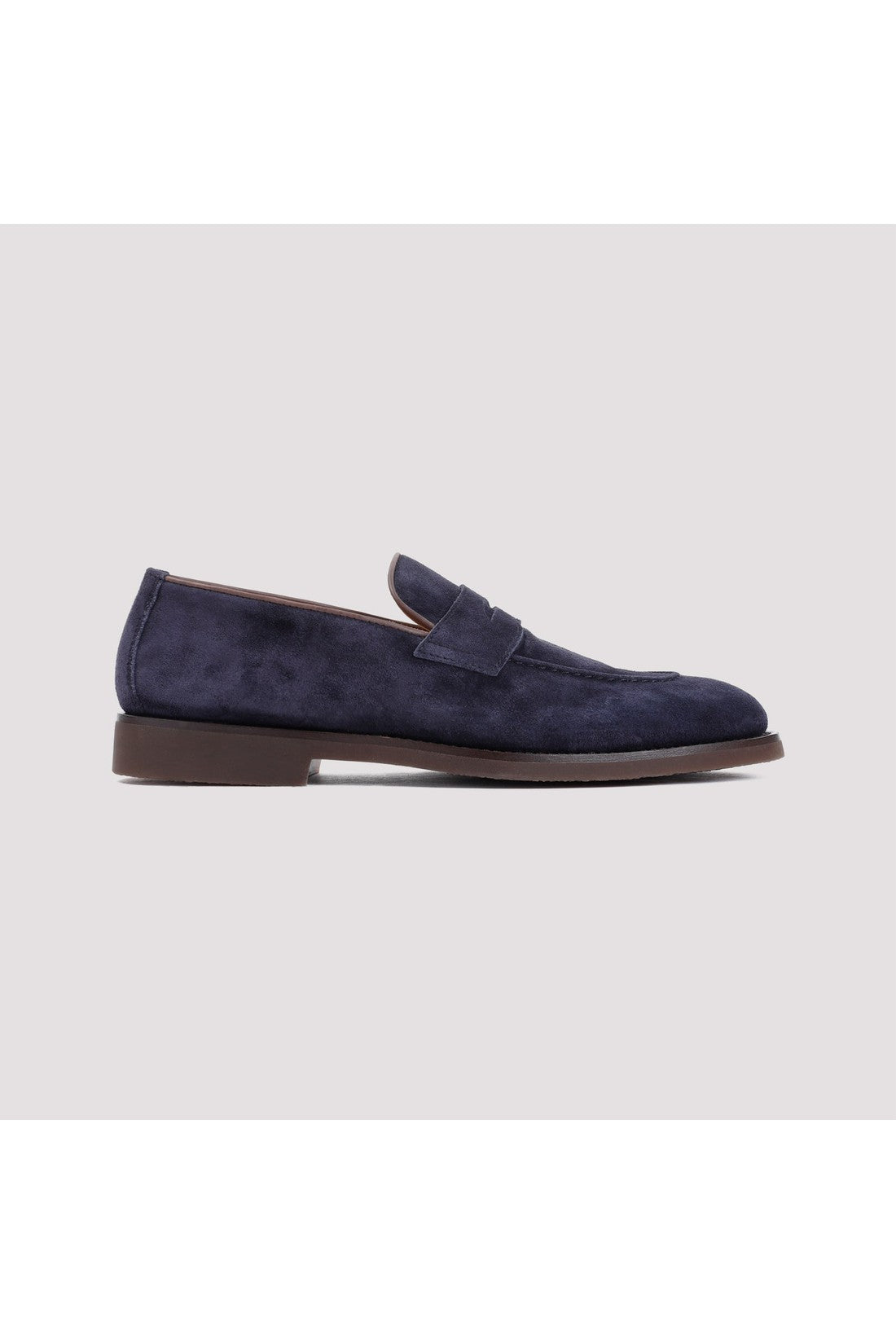 BRUNELLO CUCINELLI-OUTLET-SALE-Loafer Blau-ARCHIVIST