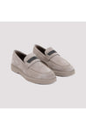 BRUNELLO CUCINELLI-OUTLET-SALE-Loafer Grau-ARCHIVIST