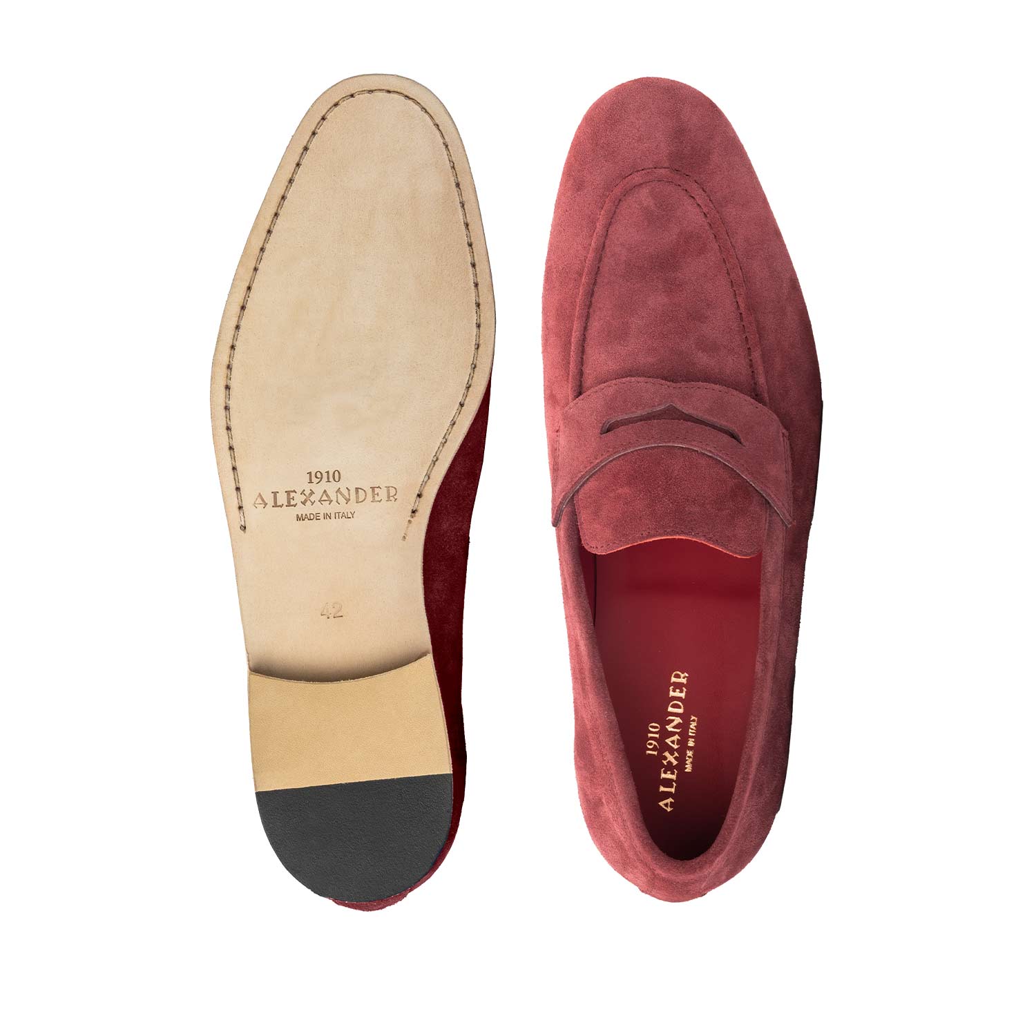 ALEXANDER 1910-OUTLET-SALE-Loafer ROT-ARCHIVIST