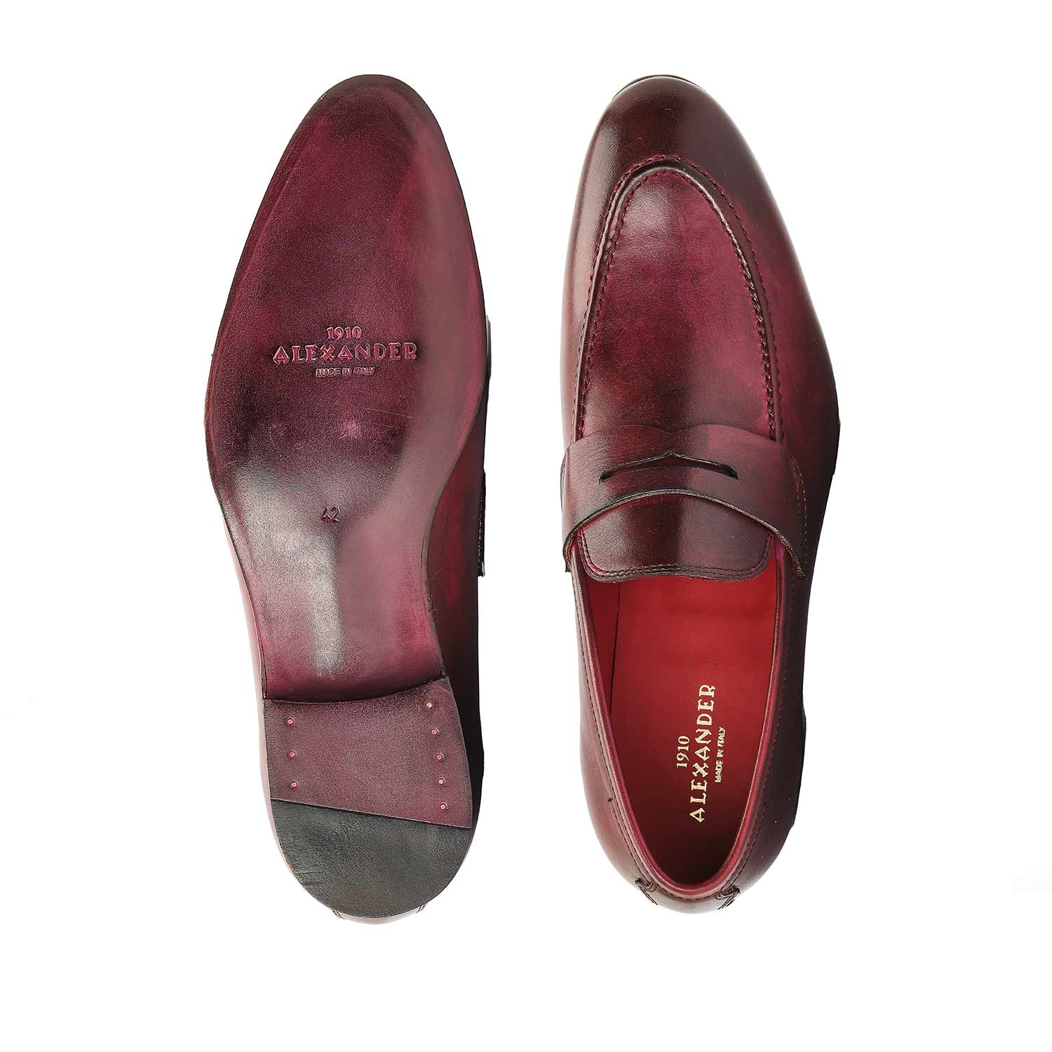 ALEXANDER 1910-OUTLET-SALE-Loafer ROT-ARCHIVIST