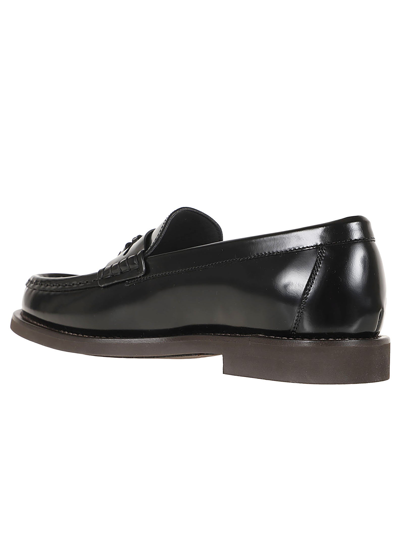 BRUNELLO CUCINELLI-OUTLET-SALE-Loafer SCHWARZ-ARCHIVIST