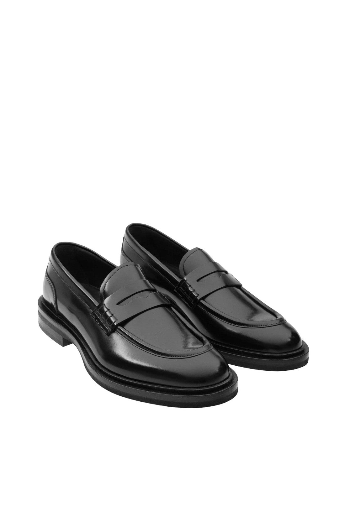 DOLCE & GABBANA-OUTLET-SALE-Loafer SCHWARZ-ARCHIVIST