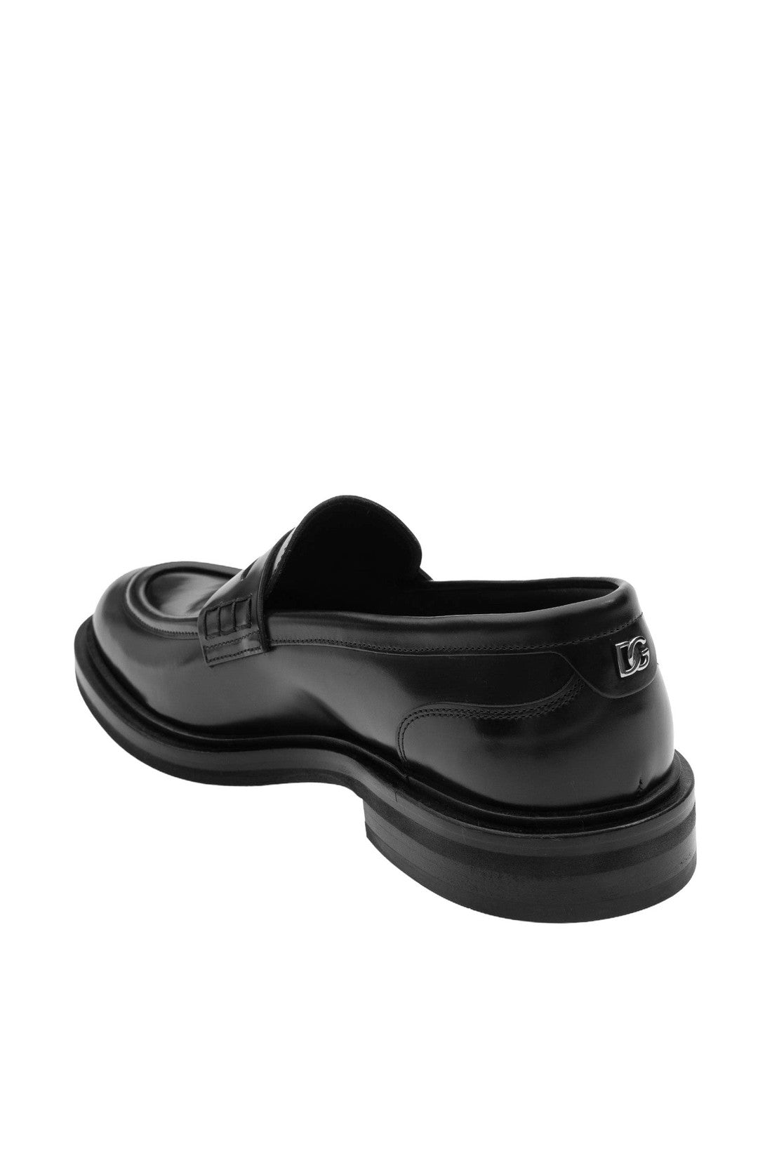 DOLCE & GABBANA-OUTLET-SALE-Loafer SCHWARZ-ARCHIVIST