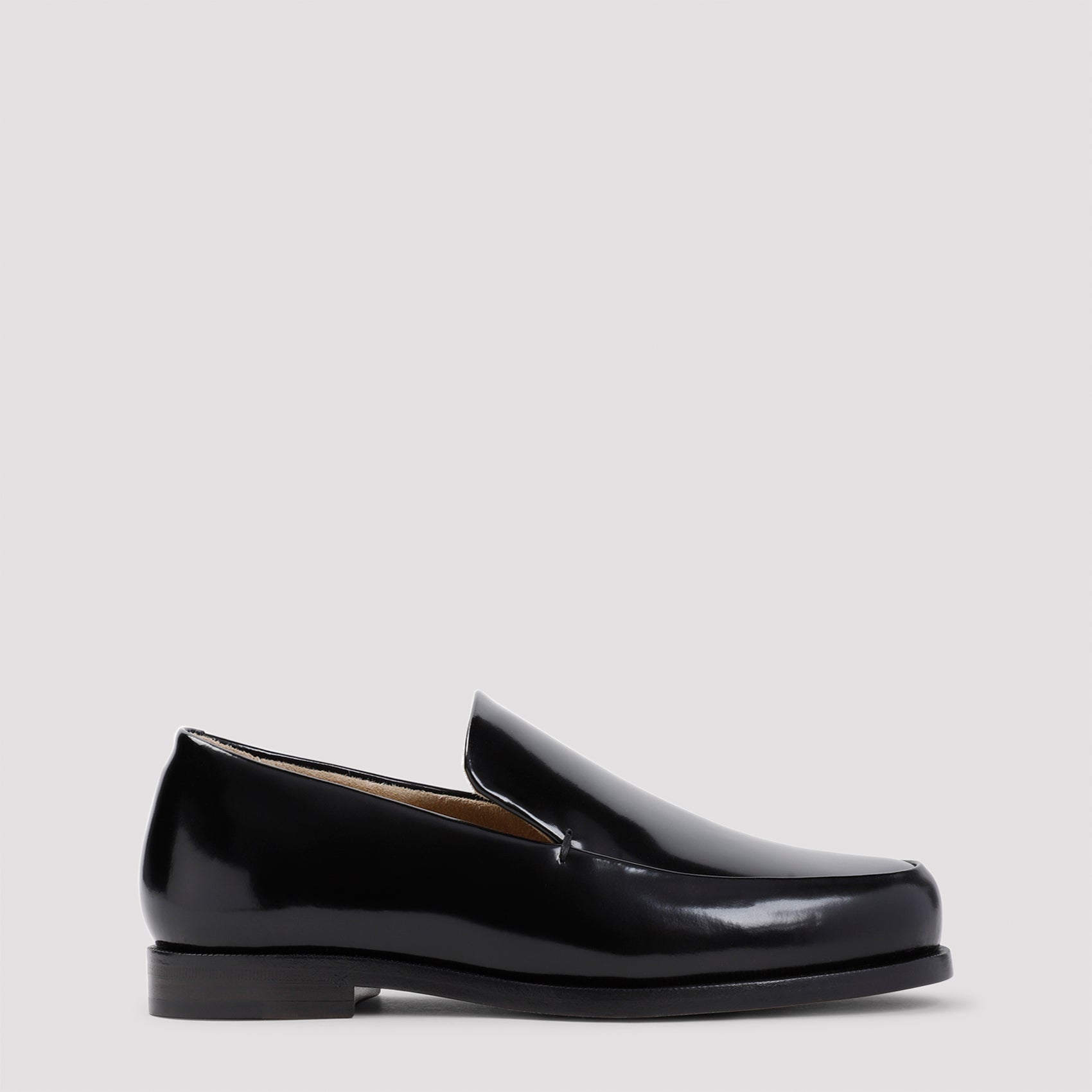 KHAITE-OUTLET-SALE-Loafer SCHWARZ-ARCHIVIST