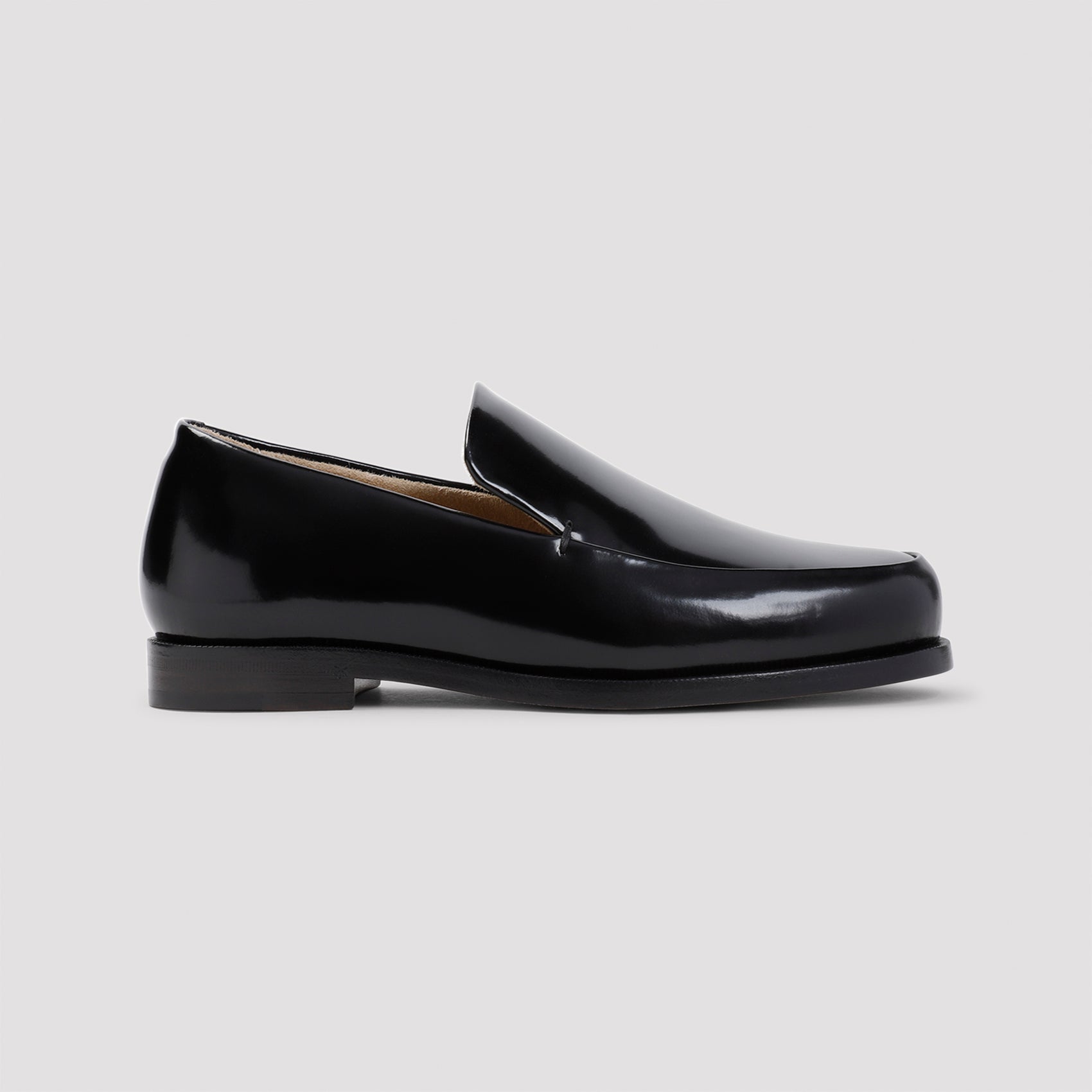 KHAITE-OUTLET-SALE-Loafer SCHWARZ-ARCHIVIST