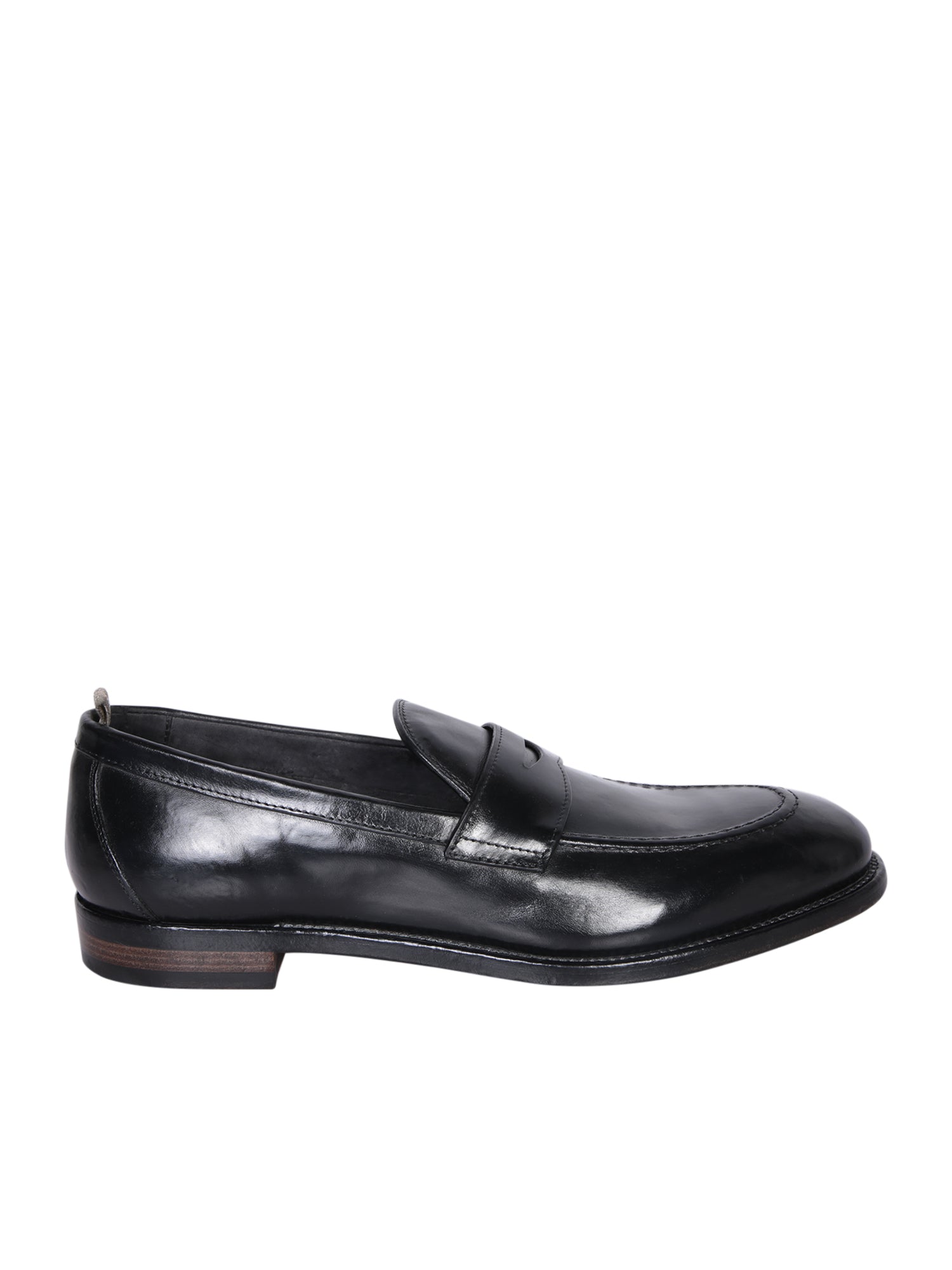 OFFICINE CREATIVE-OUTLET-SALE-Loafer SCHWARZ-ARCHIVIST