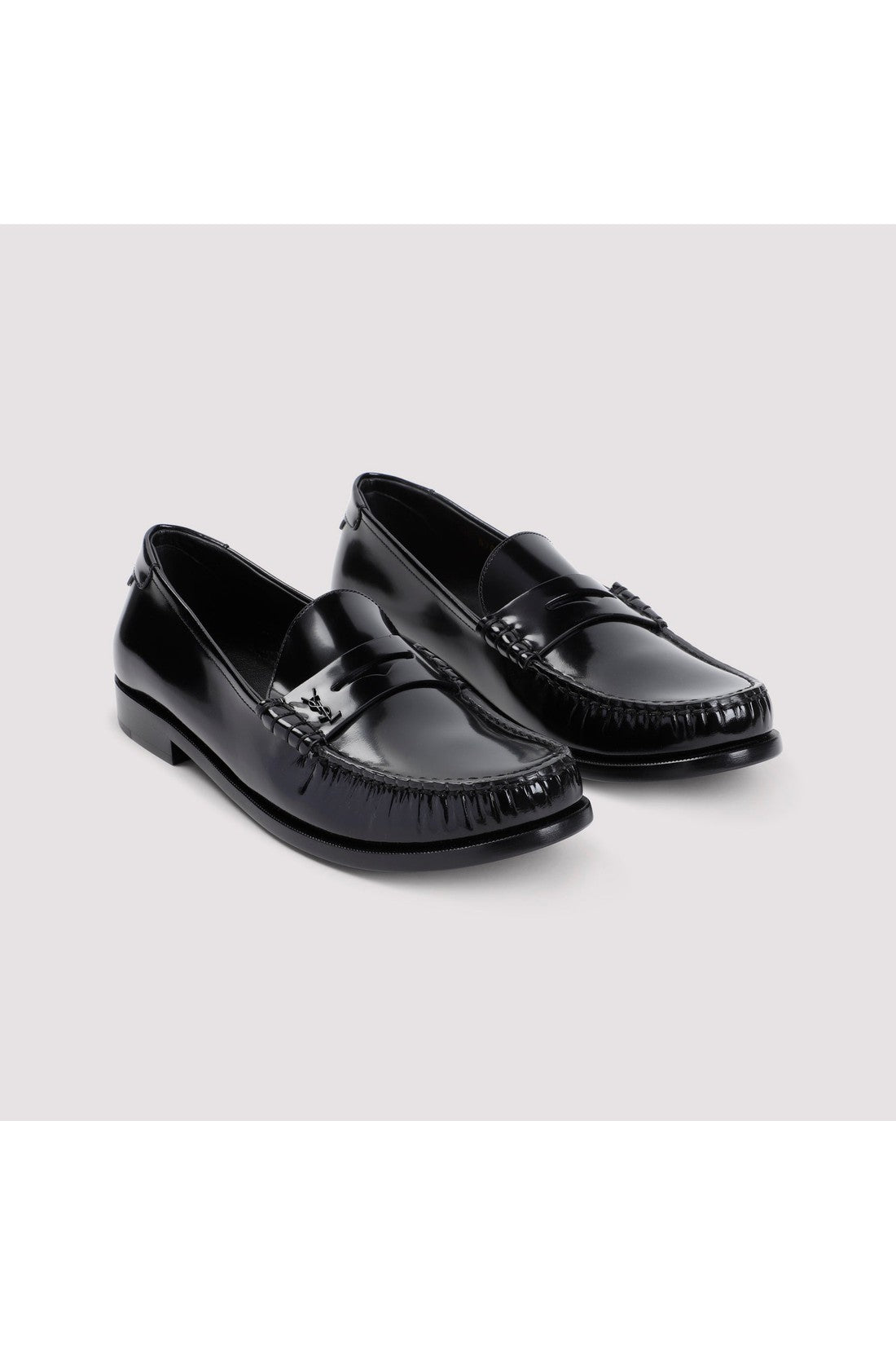 SAINT LAURENT-OUTLET-SALE-Loafer SCHWARZ-ARCHIVIST