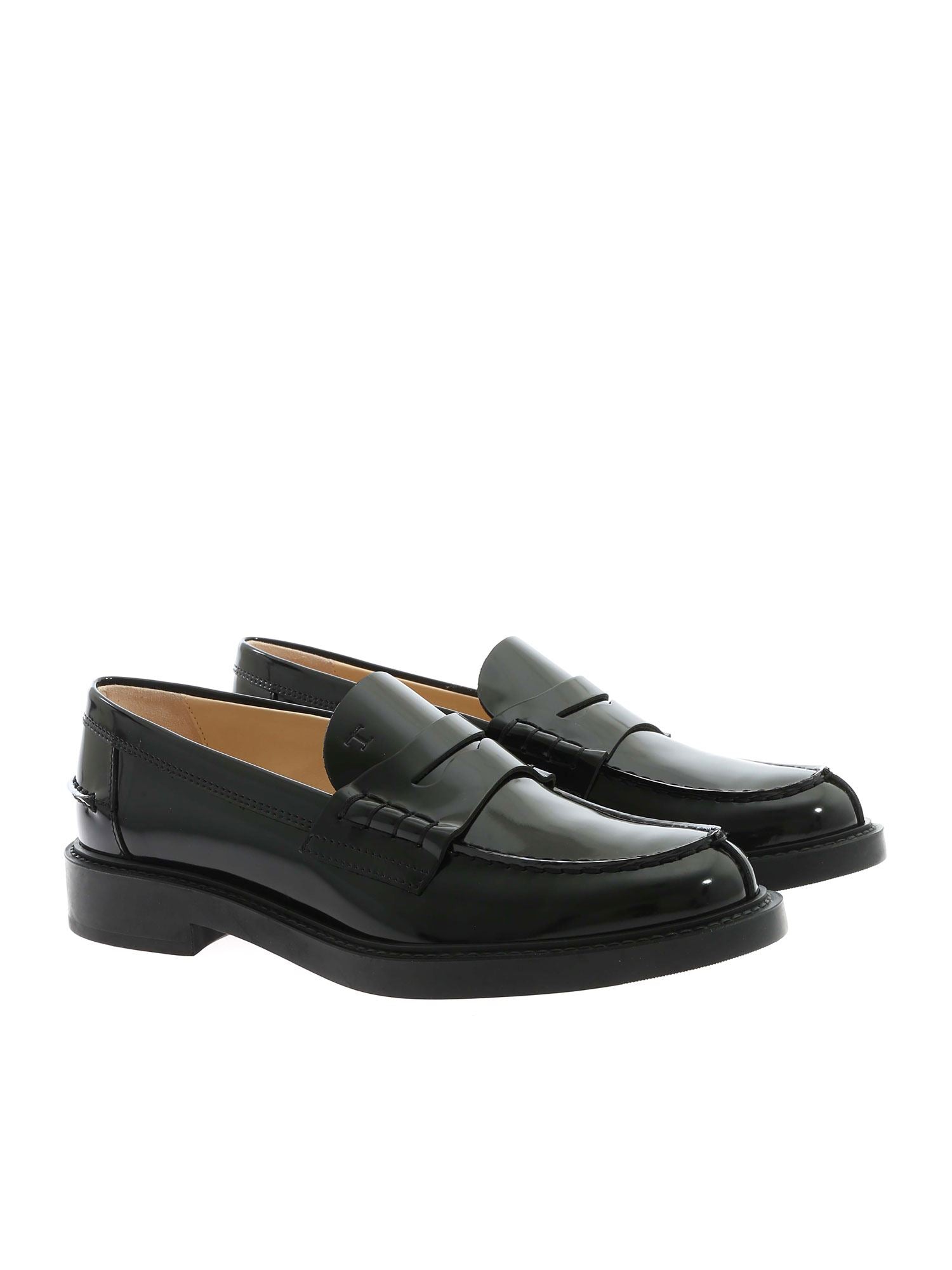 TOD'S-OUTLET-SALE-Loafer SCHWARZ-ARCHIVIST