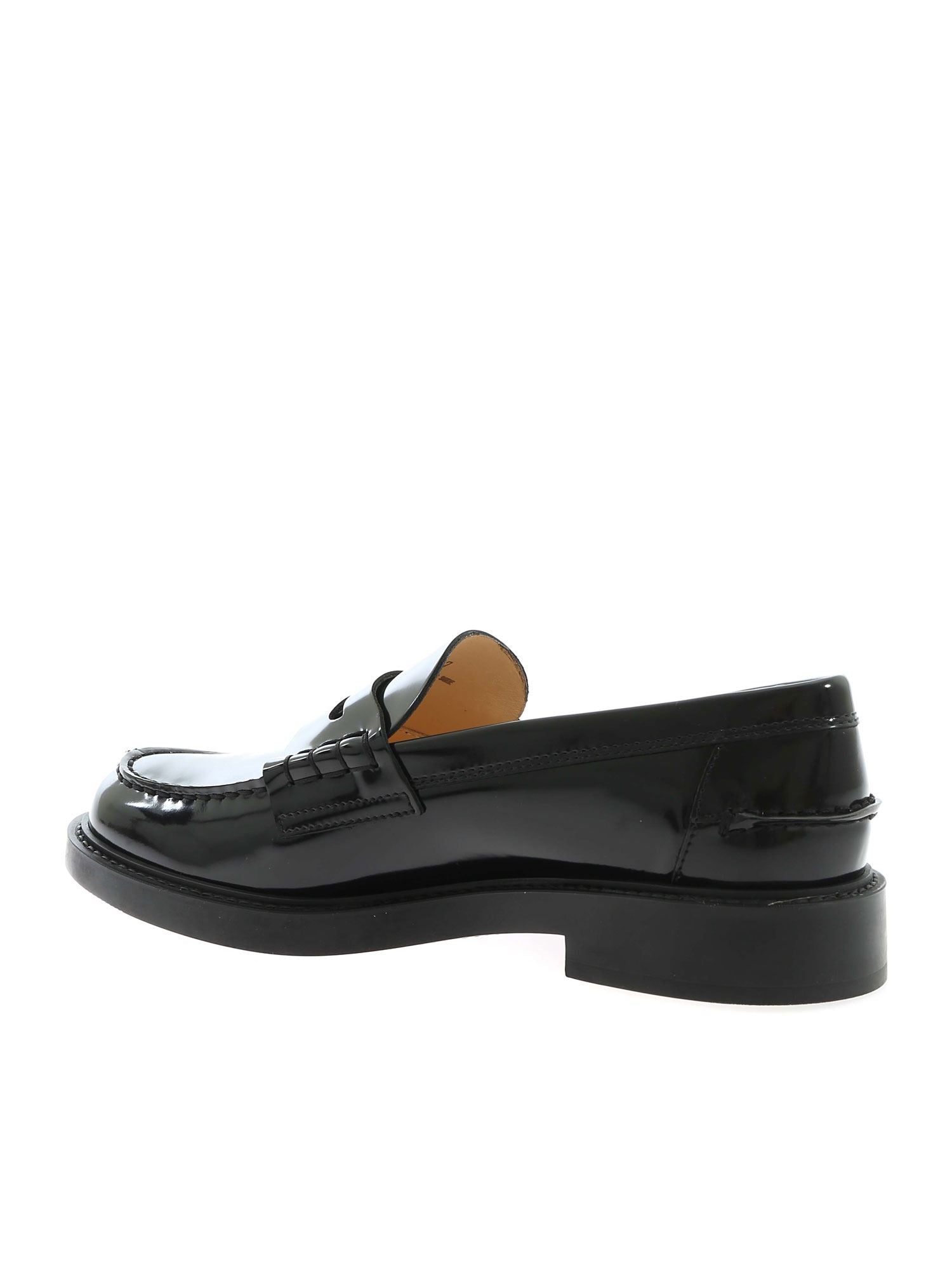 TOD'S-OUTLET-SALE-Loafer SCHWARZ-ARCHIVIST