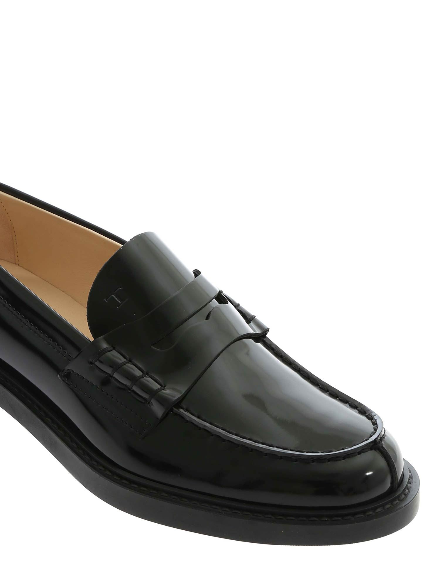 TOD'S-OUTLET-SALE-Loafer SCHWARZ-ARCHIVIST